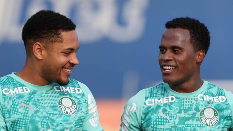 Escalação do Palmeiras: Vitor Roque deve reforçar ataque com Arias na Libertadores