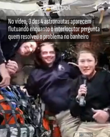 ‘Encanadora espacial’: astronauta Christina Koch fala sobre reparo de vaso sanitário da nave Orion