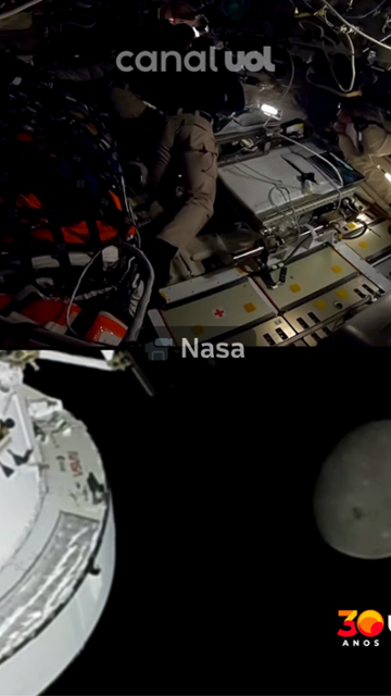 Artemis 2 se aproxima da Lua e bate recorde de distância da Terra