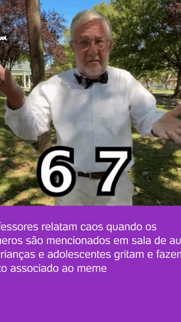 Meme ‘6-7’ tem gesto associado e vira dor de cabeça para professores