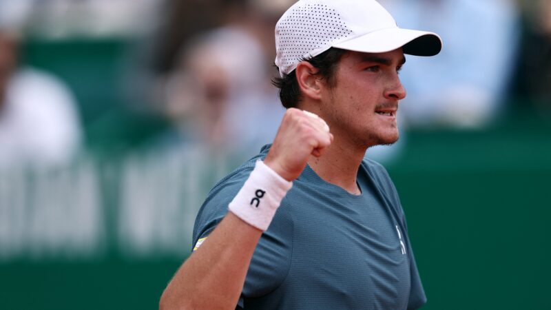 João Fonseca fatura R$ 940 mil em Monte Carlo e passa barreira dos 3 milhões de dólares na carreira