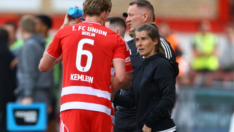 Marie-Louise Eta estreia no comando do Union Berlin