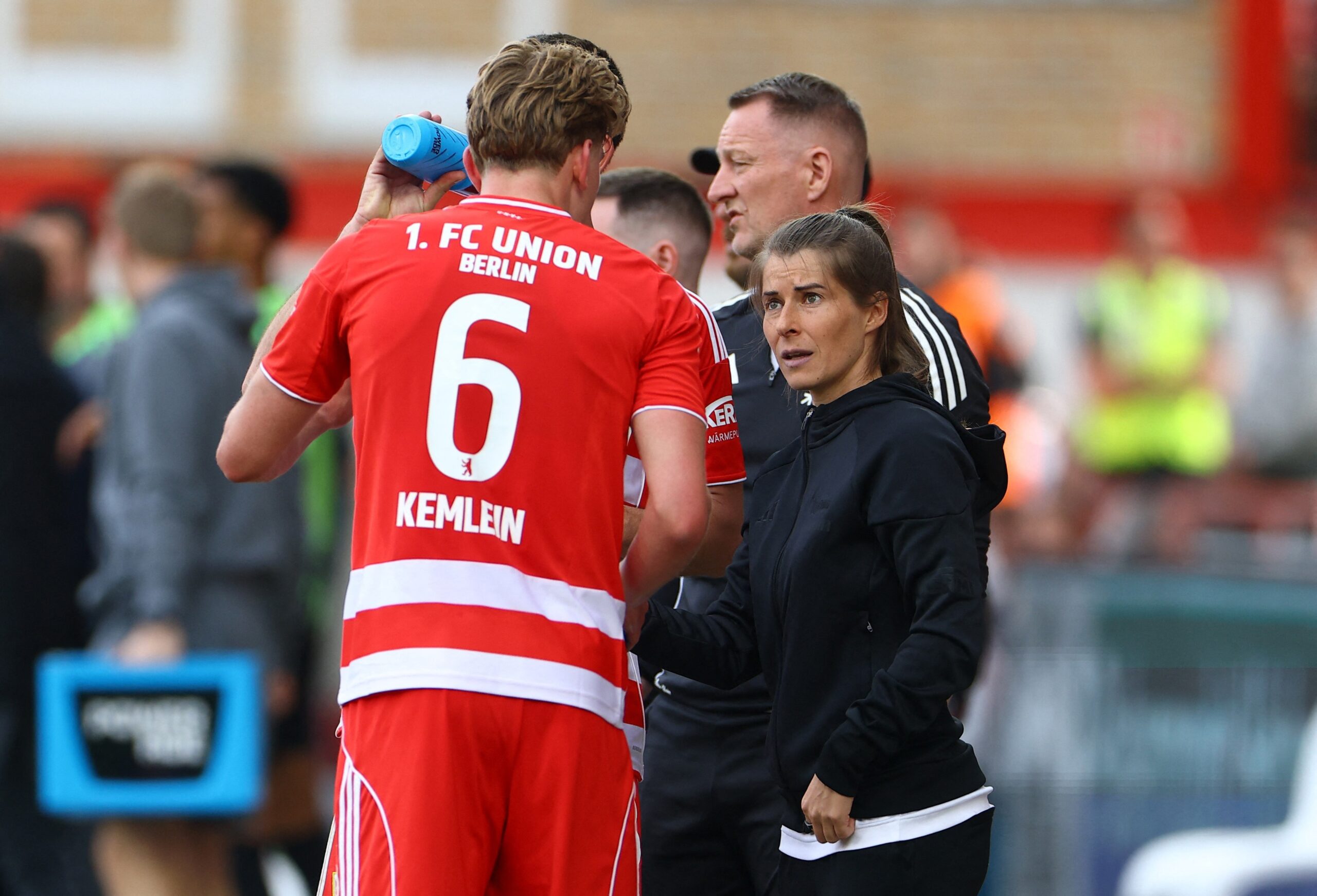 Marie-Louise Eta estreia no comando do Union Berlin