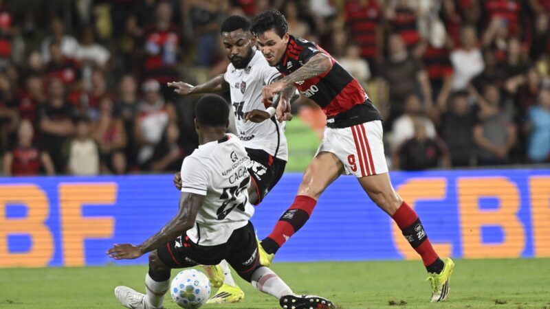Atuações do Vitória: Erick faz golaço, e Zé Vitor vai bem contra o Flamengo; Luan Cândido vacila