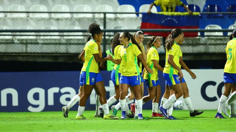 Brasil estreia com vitória no Sul-Americano Feminino Sub-17