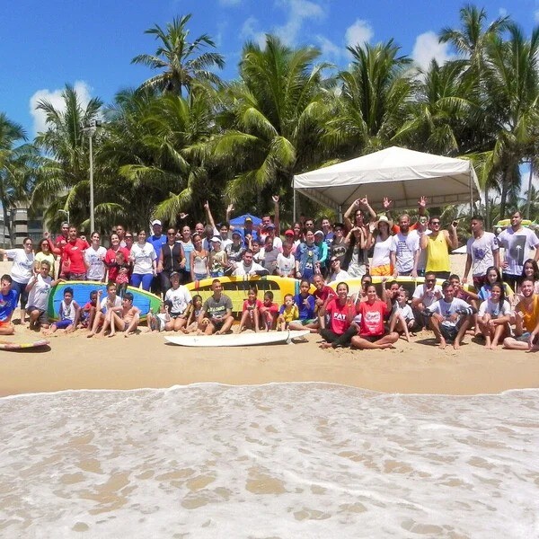 Onda Azul: Festival de surf gratuito para autistas acontece neste sábado em Florianópolis