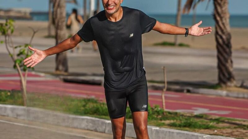 Fortalezas de todos: marroquino Jamal Soufane foi acolhido pela corrida na Beira Mar