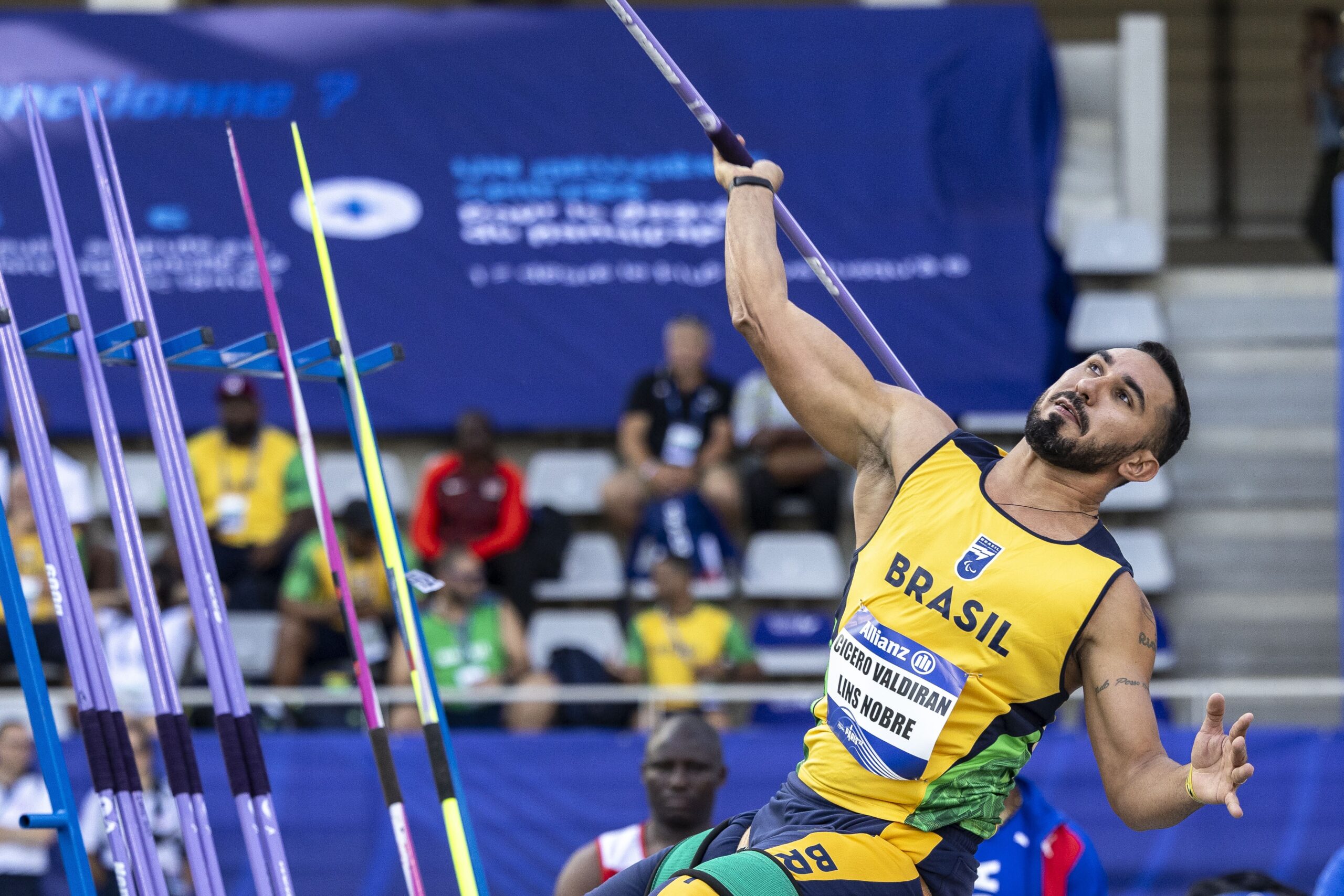 Cícero Nobre é outro no lançamento de dardo no Grand Prix do Marrocos