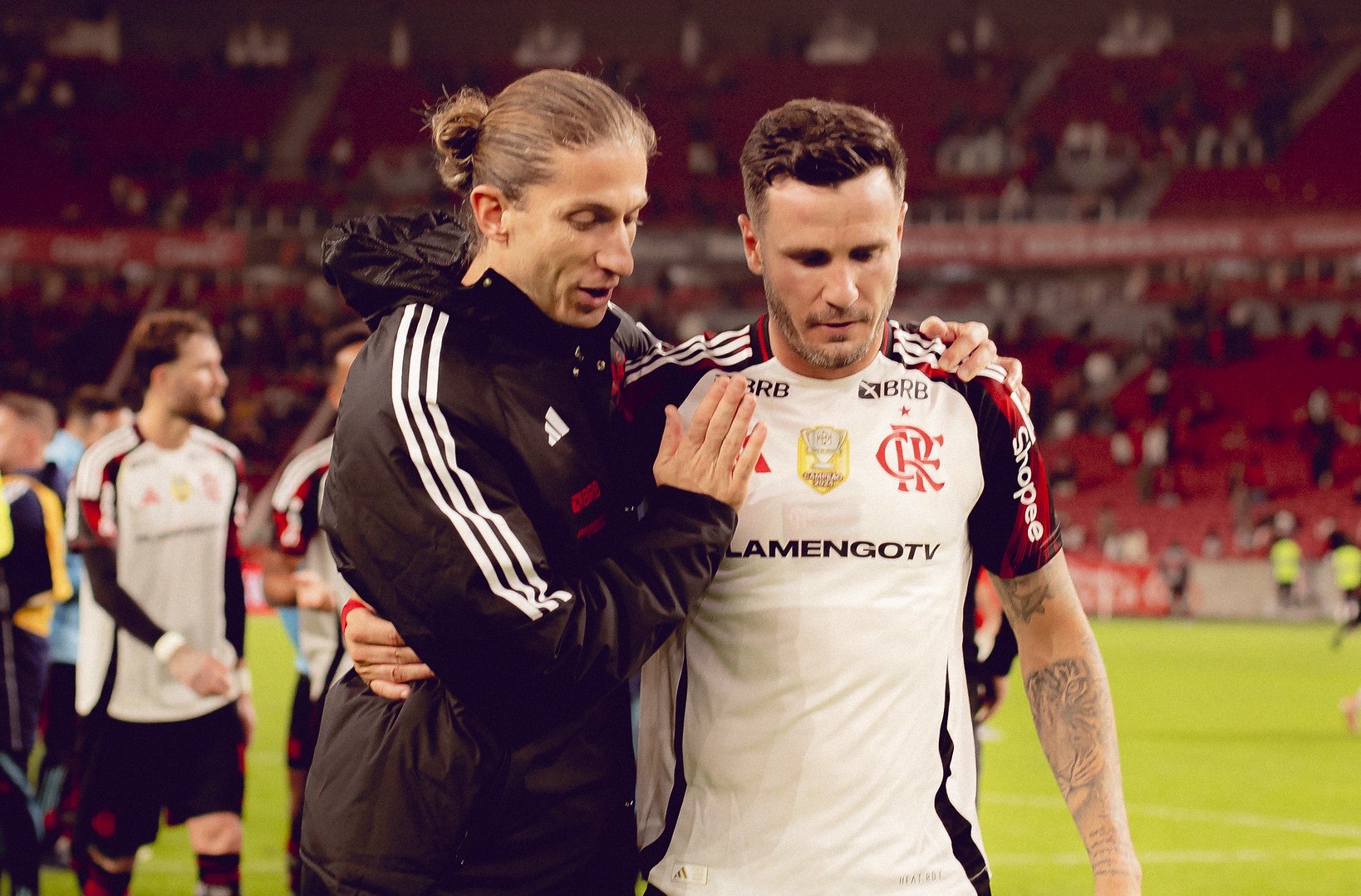 Saúl diz que demissão de Filipe Luís no Flamengo foi estranha: “Me incomoda muito”