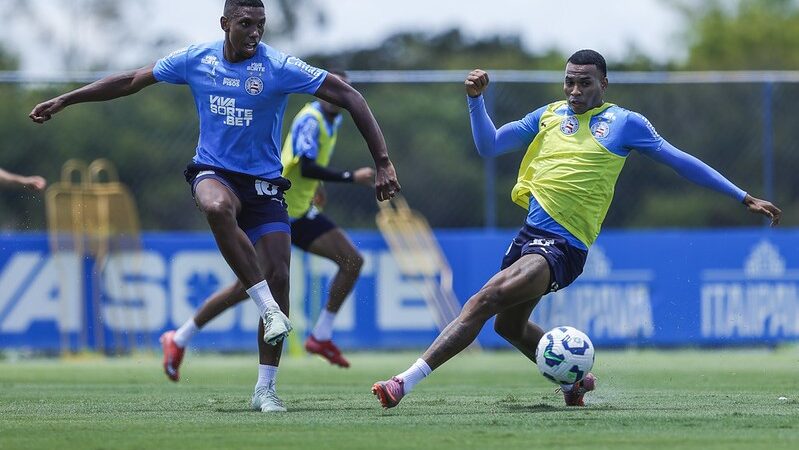 Kanu volta a treinar sem restrições em manhã de reapresentação do Bahia