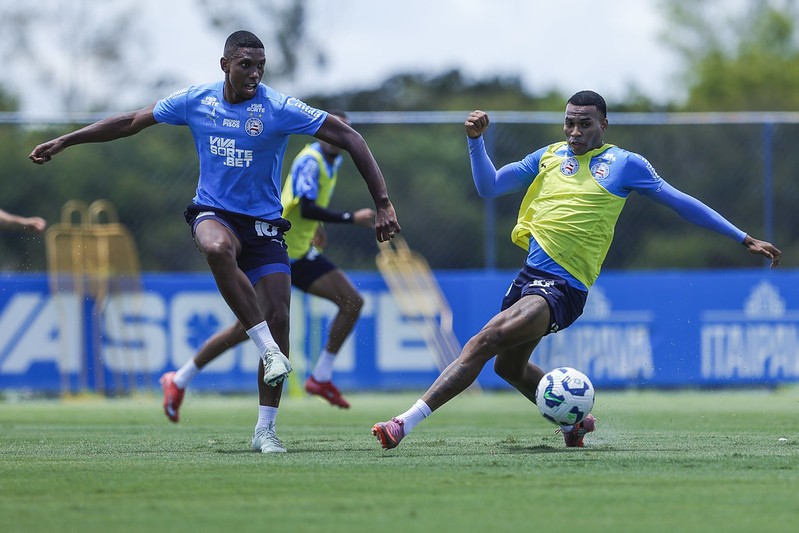 Kanu volta a treinar sem restrições em manhã de reapresentação do Bahia