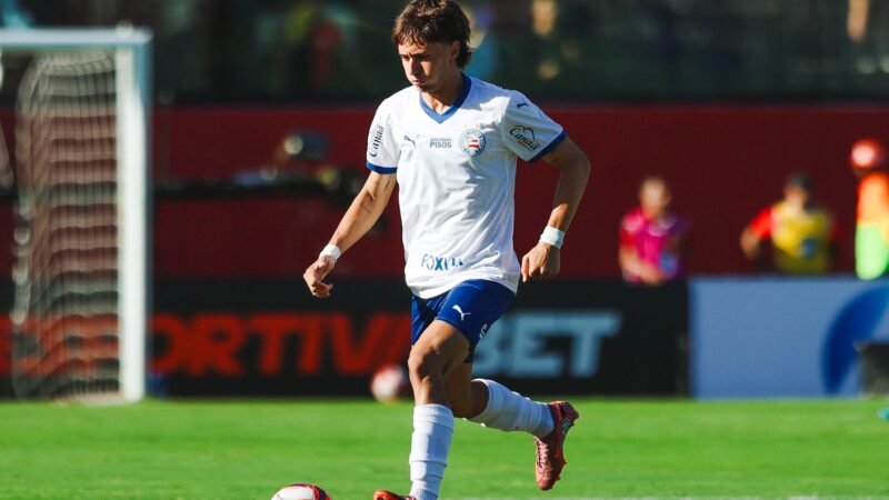 Reforço mais caro do Bahia em 2026 vai para o fim da fila e completa seis jogos no banco