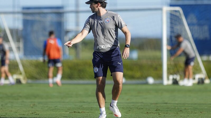 Escalação do Bahia contra o Flamengo: veja time provável, dúvidas e desfalques após treino
