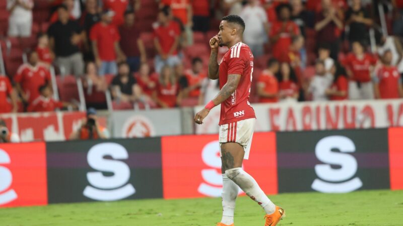 Alerrandro marca segundo gol pelo Inter e mira meta contratual para permanecer no Beira-Rio