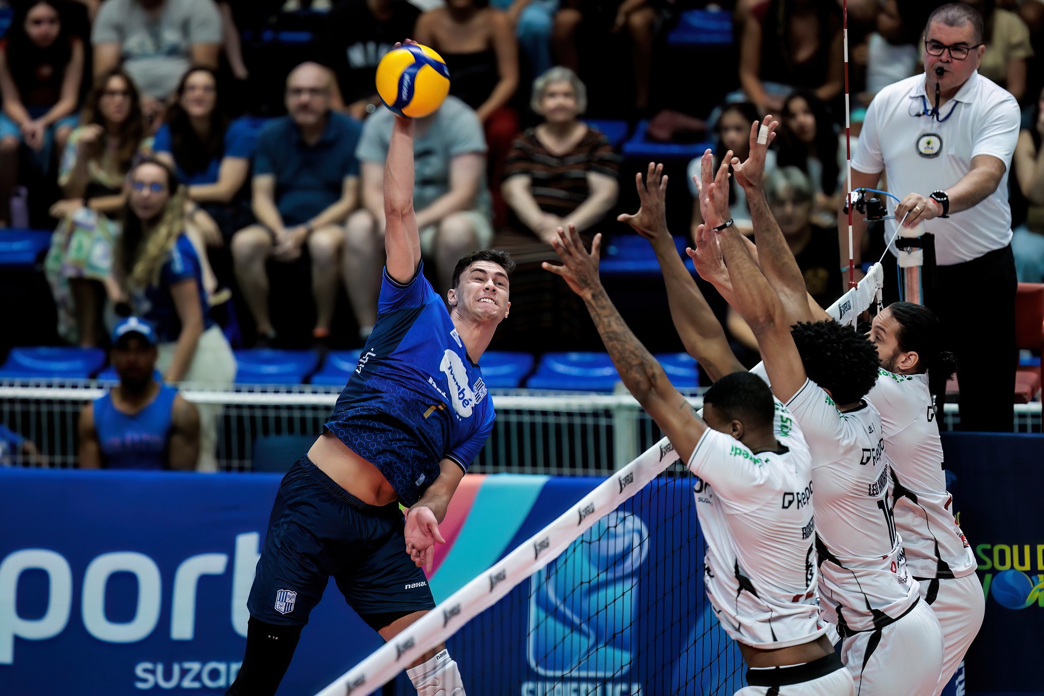 Suzano x Minas no jogo 2 das quartas da Superliga Masculina: onde assistir ao vivo e horário