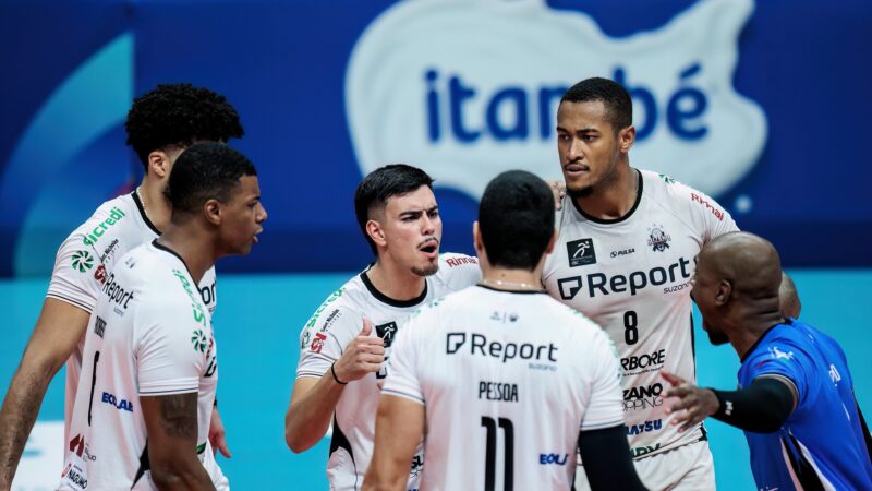 Marcus vê Suzano castigado pelo saque do Minas em derrota no jogo 1 das quartas da Superliga