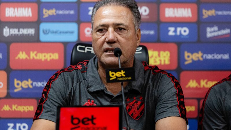 Efetivado, Márcio Goiano reconhece maior responsabilidade no Sport: “A cobrança é grande”