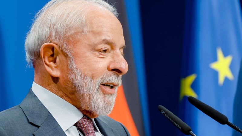 É #FAKE que Lula rebateu Trump e disse que ‘o povo brasileiro está disposto a dar a vida por ele em uma guerra’