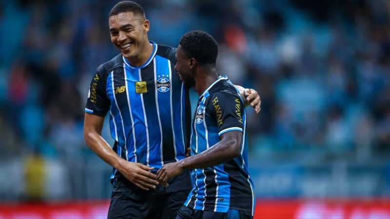Dupla do Grêmio faz 50% dos gols em 2026 e vira “amuleto” de vitórias; saiba mais