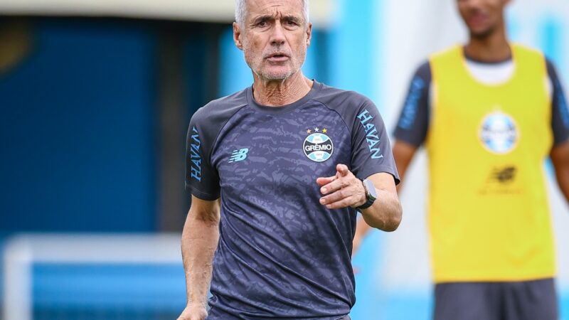 A evolução que Luís Castro quer ver no Grêmio contra o Coritiba