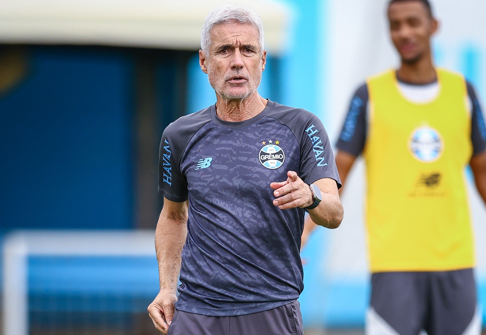 A evolução que Luís Castro quer ver no Grêmio contra o Coritiba