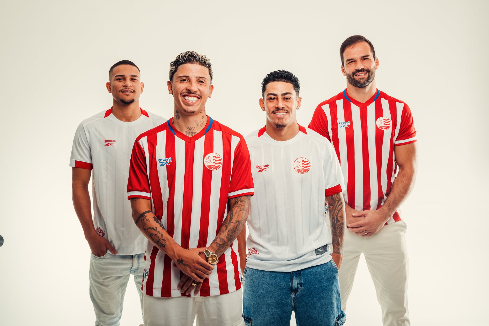 Náutico lança primeiros uniformes da Reebok, nova fornecedora