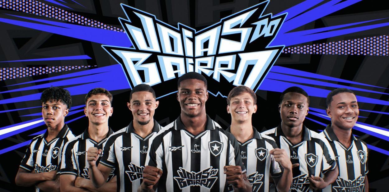 “Joias do bairro”: Botafogo ressignifica provocação de rivais e adota novo nome para base