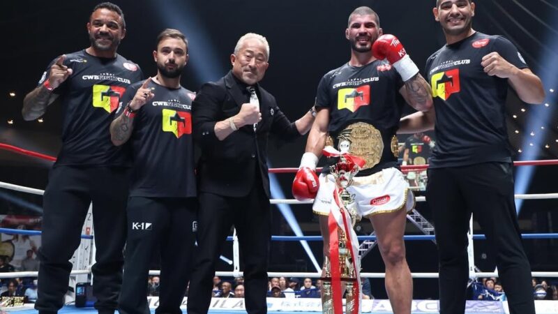 Ariel Machado explica evolução de chute usado na defesa de título no K-1: “Meu coringa”