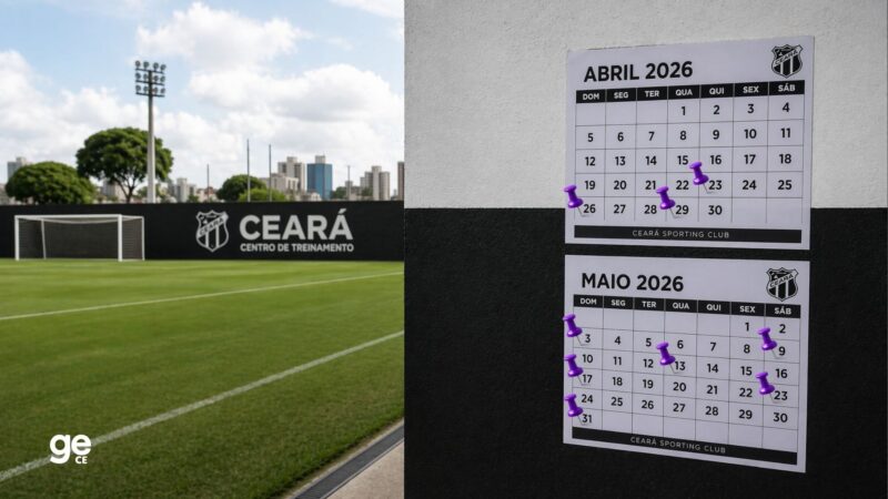 Calendário apertado faz Ceará adotar estratégias; veja panorama para maio
