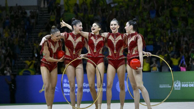 Lady Gaga e clássico do jazz embalam o Brasil na ginástica rítmica de 2026; veja coreografias