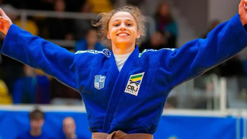 Giovanna Imhof conquista ouro na Copa Europeia de Judô, na República Tcheca