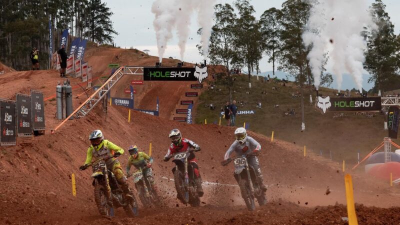 Confira os resultados do 1º dia de provas do Brasileiro de Motocross em Canelinha