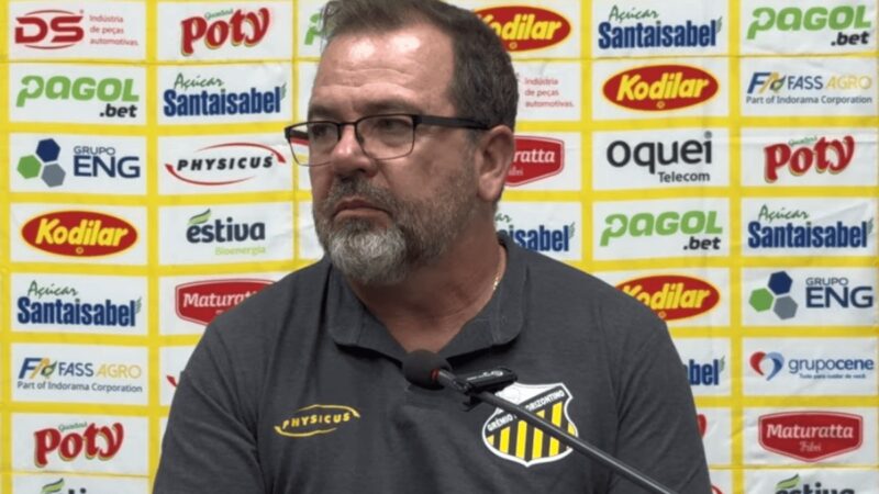 Técnico do Novorizontino valoriza empate com Juventude e diz que não tem medo de demissão