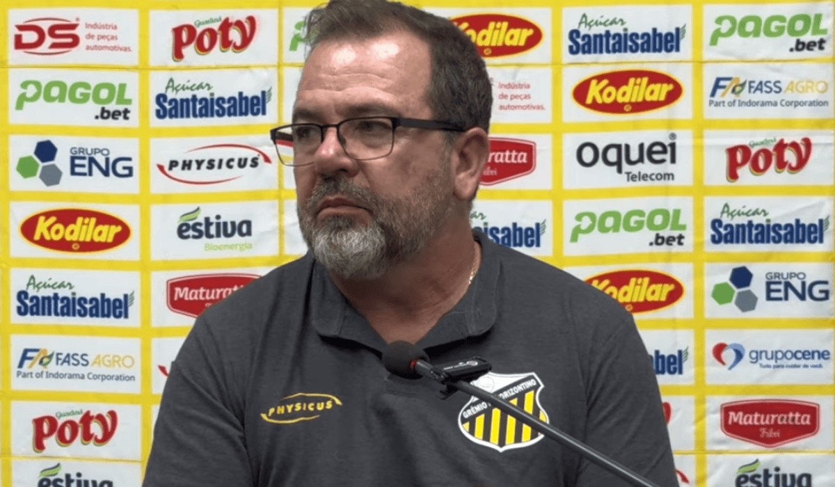 Técnico do Novorizontino valoriza empate com Juventude e diz que não tem medo de demissão