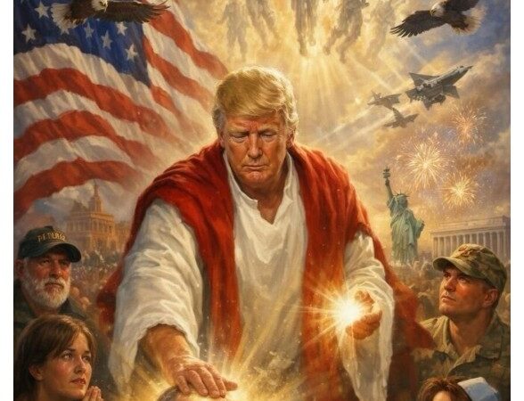 Trump nega que montagem de IA publicada por ele o retrava como Jesus: ‘Era como médico’