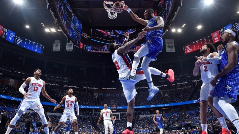 Jamal Cain dá enterrada espetacular em vitória do Orlando Magic; veja vídeo