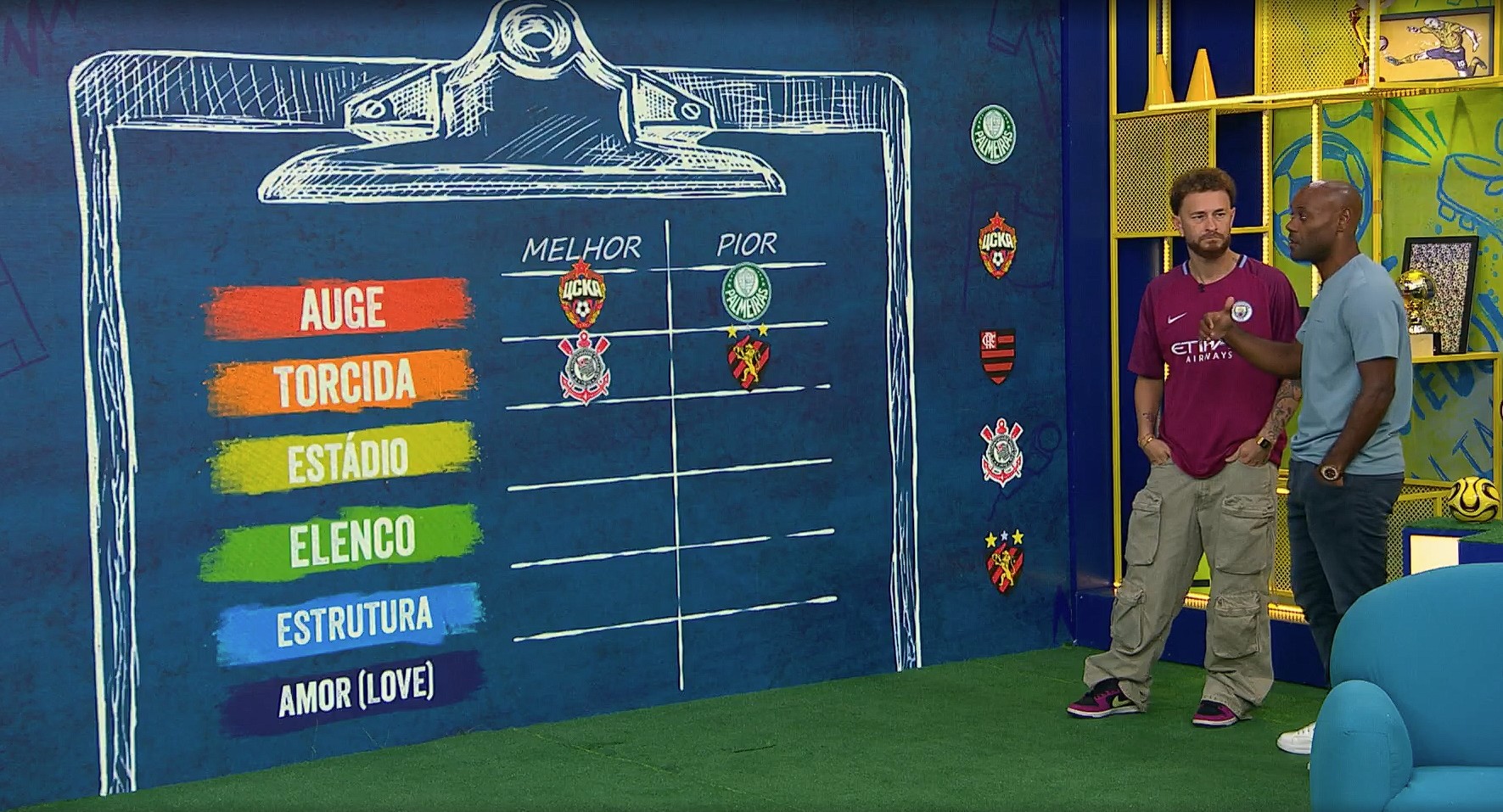 Vagner Love critica torcida do Sport: “Tinha jogos que antes do aquecimento estava vaiando”