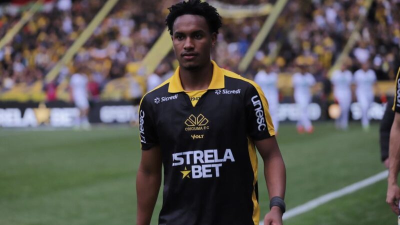 Saiba qual é a planejamento do Criciúma para o retorno do atacante Cauê Santos