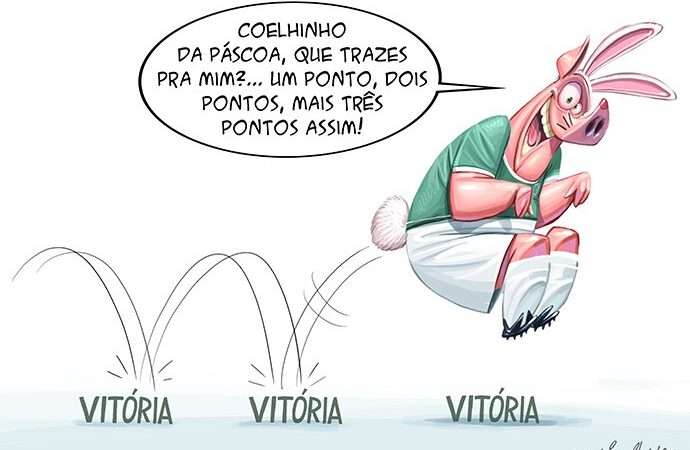De três em três…