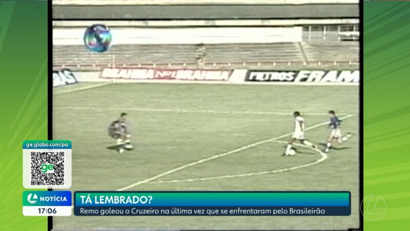 Último Cruzeiro x Remo no Brasileirão teve goleada histórica com Dida levando cinco gols