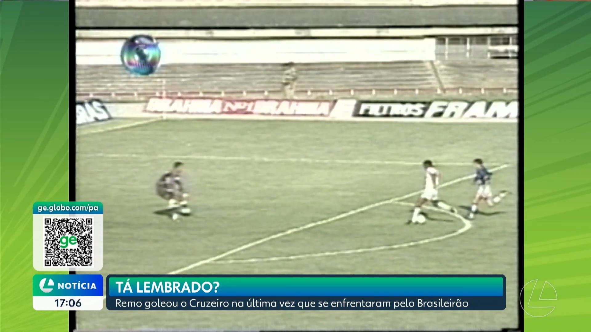Último Cruzeiro x Remo no Brasileirão teve goleada histórica com Dida levando cinco gols