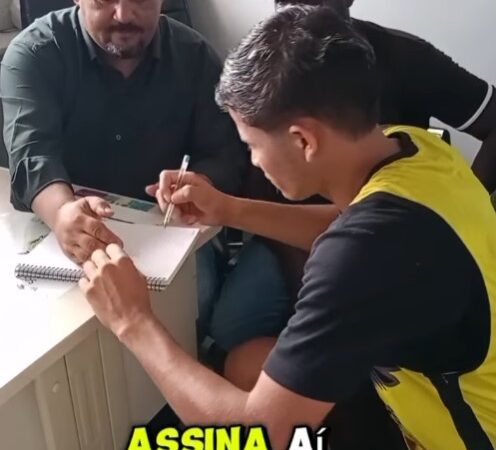 No AM, contrato em caderno vira polêmica; dirigente ironiza: “Messi assinou em guardanapo” veja