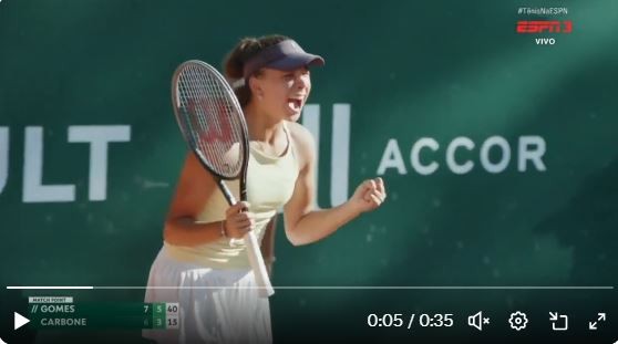 Brasileira de 13 anos vence torneio e será a mais jovem na chave juvenil de Roland Garros 2026