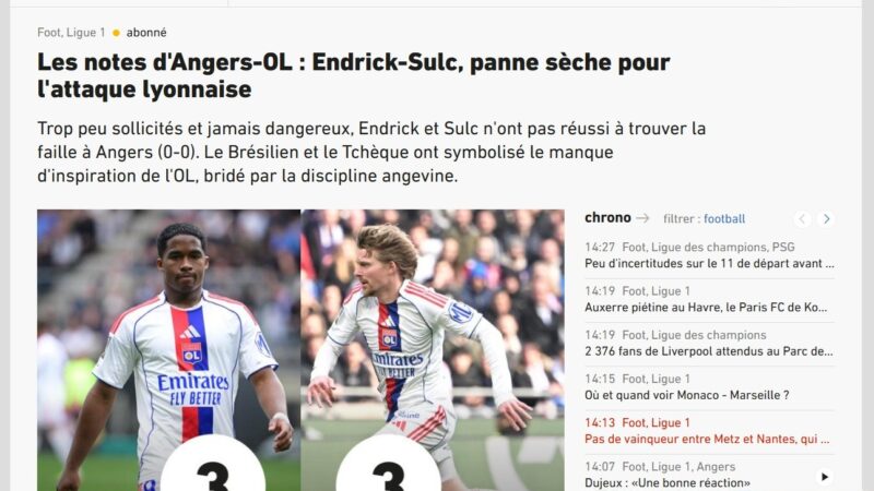 Endrick recebe nota 3 em novo tropeço do Lyon: “Não representou ameaça”, diz jornal