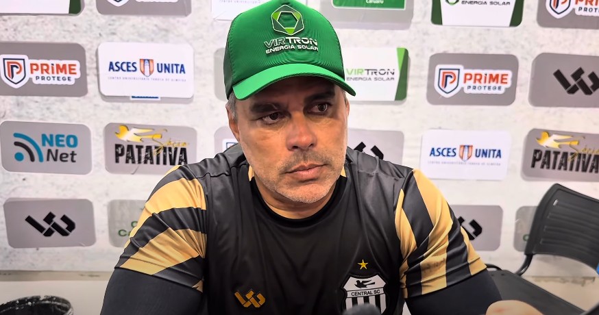 Treinador Leandro Sena indica elenco do Central fechado nesta primeira fase da Série D