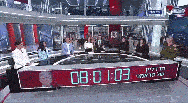 TV israelense faz contagem regressiva para ataque de Trump ao Irã