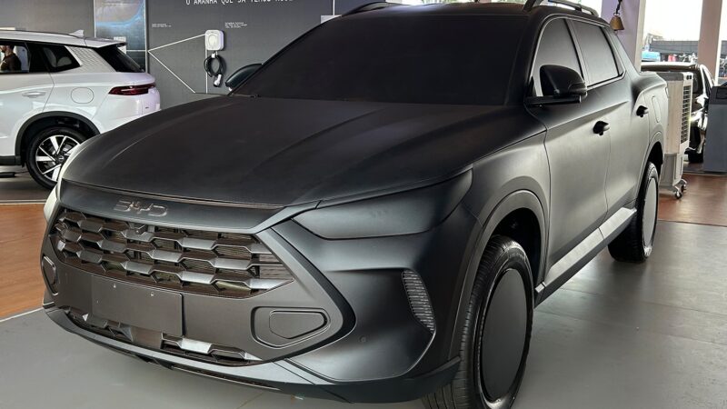 BYD se prepara para lançar nova picape no Brasil para competir com Fiat Toro; veja modelo