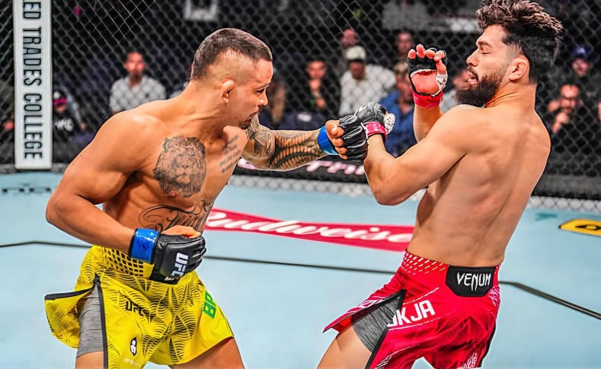 Márcio ‘Ticoto’ Barbosa estreia com nocaute espetacular, leva bônus e brilha no UFC Canadá
