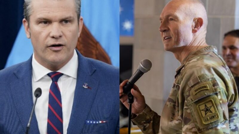 Chefe do Pentágono pede saída do comandante do Exército dos EUA, diz site