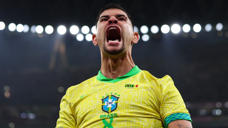 Bruno Guimarães avalia grupo do Brasil na Copa e põe fé no hexa: “Se precisar, vou morrer em campo”